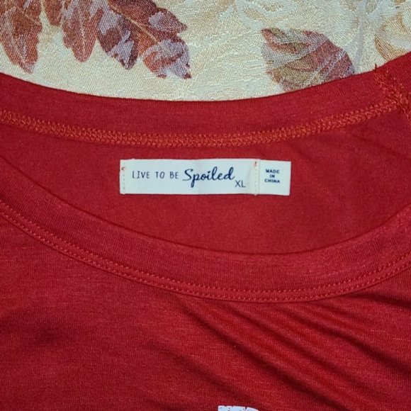 Don't Stop Believing Santa Holiday Lounge Shirt - Picture 4 of 7